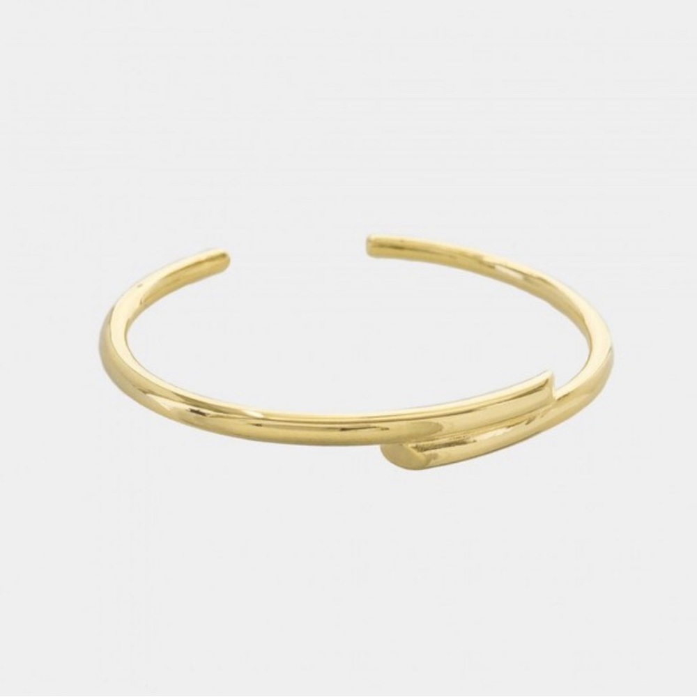 Brand New Silver & Gold Double Lined Bracelet